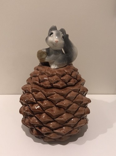 Vintage pine cone mouse cookie - vintage,